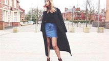 High Street Edit: How To Wear The A-Line Denim Skirt (Day And Night)