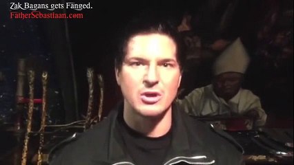 Zak Bagans gets Fanged by Father Sebastiaan