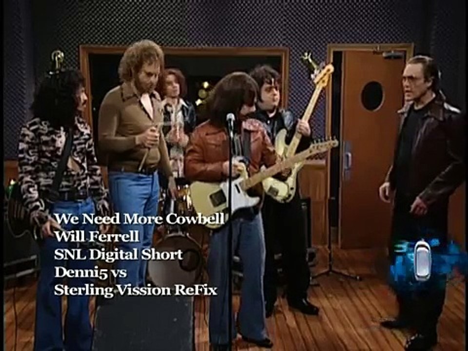 We Need More Cowbell video Dailymotion