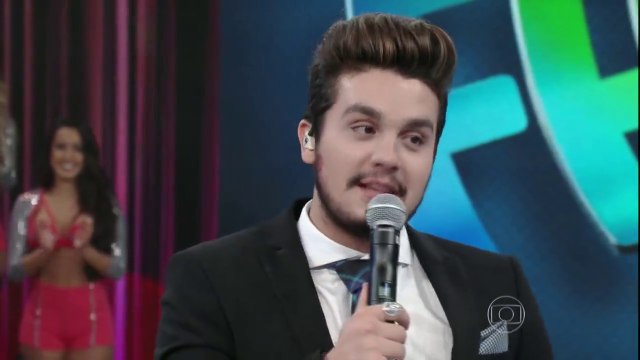 Luan Santana canta 'Meteoro' no Domigão do Faustão