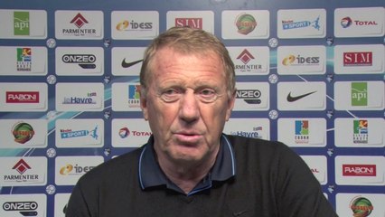 Après HAC - Brest (1-1), réaction d'Alex Dupont