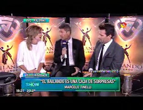 Marcelo Tinelli habla con EEES de lo que viene