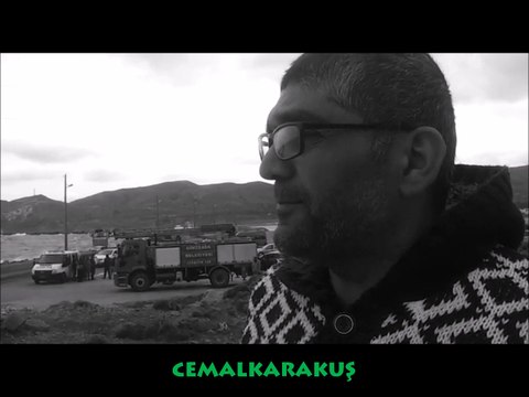 GÖKÇEADA 1 FERİBOTU KARAYA OTURDU...