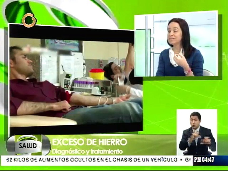 Personas con mayor probabilidad de tener hierro en la sangre