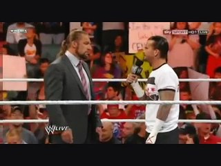 WWE Raw Review 8-29-11 Triple H vs CM Punk - No More Brand Split