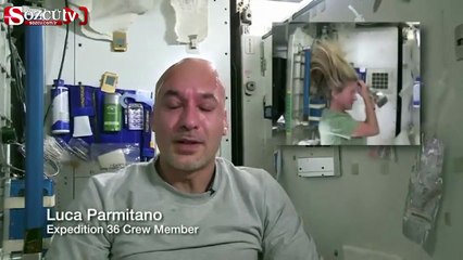 Uzayda başınızı nasıl yıkarsınız!