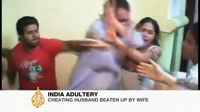 Cheating Wife Beaten