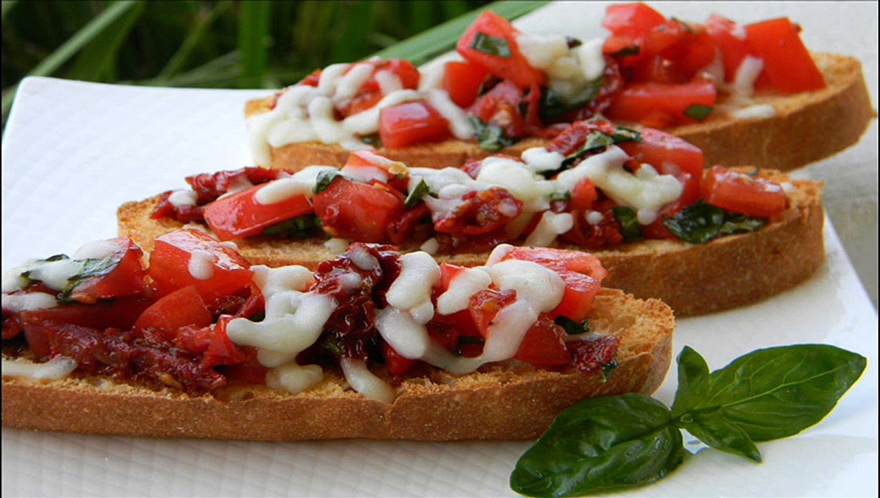 Double Tomato Bruschetta