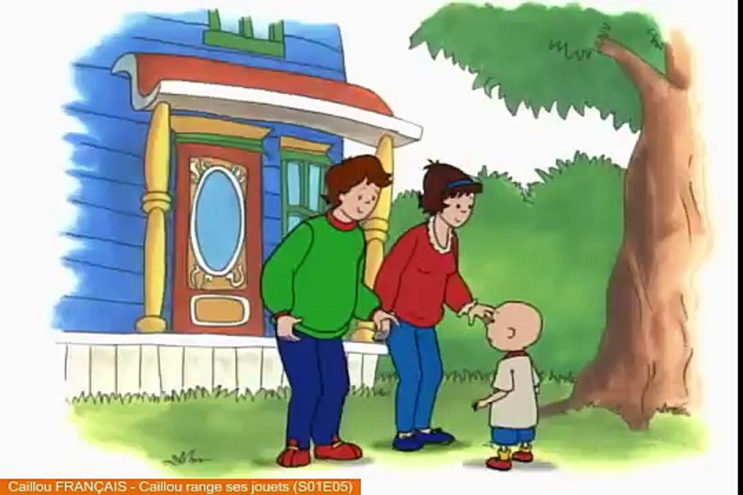 Caillou FRANÇAIS - Caillou range ses jouets (S01E05)