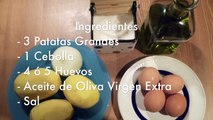 Tortilla de patatas - Receta de cocina española