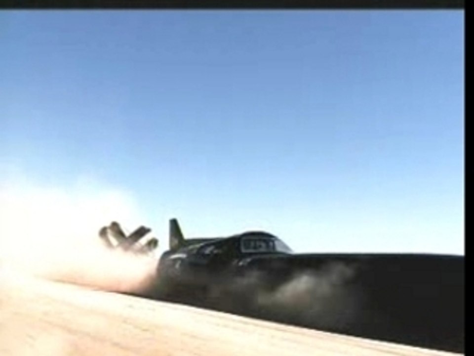 BMW M5 Rocket Car Commercial