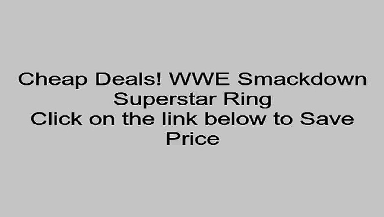 Clearance Sales WWE Smackdown Superstar Ring Review Education Games For Kids