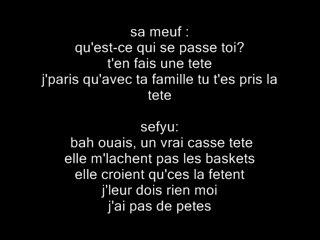 Sefyu - un point c tout (avec parole)