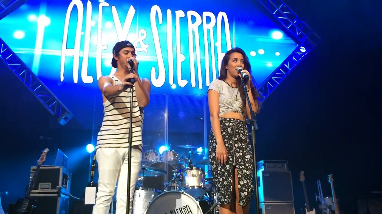 Alex and Sierra Start to Cry While Singing Bumper Cars - LIVE AT UCF