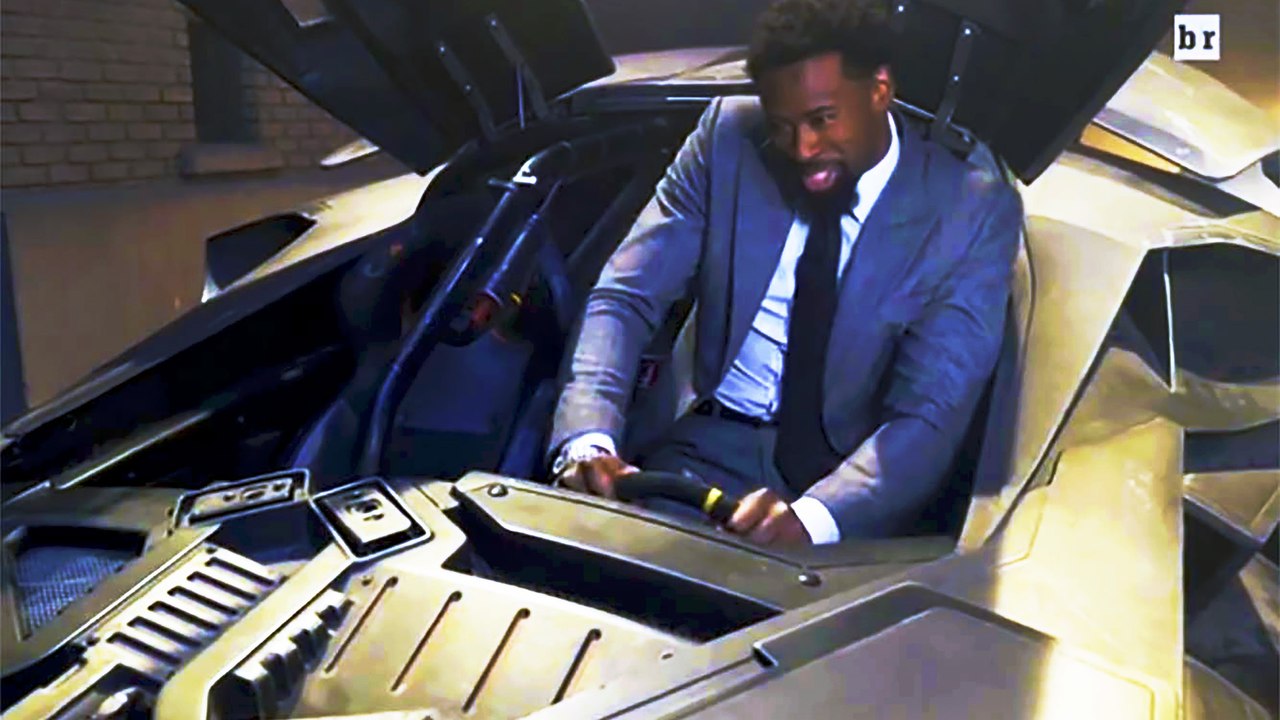 DeAndre Jordan Unveils New Batmobile