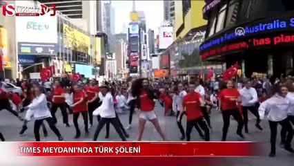 Times Meydanı'nda Türk Şöleni