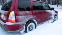 Subaru Forester Off Roading - Snow Hooning January 2015