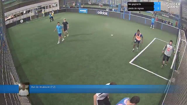 les gagnants Vs pieds de vignes - 20/04/15 21:30 - ligue fevrier 2015 lundi A - Bordeaux Soccer Park