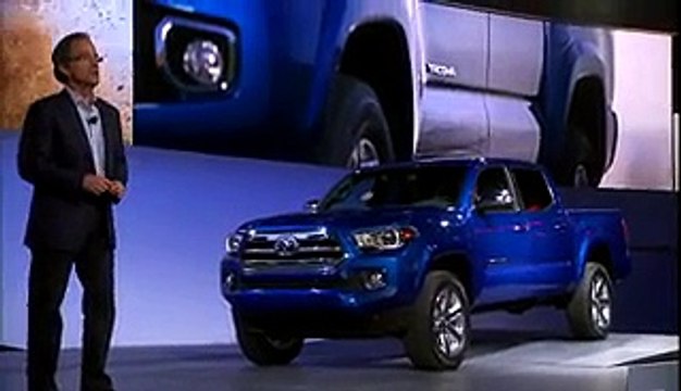 2015 North American International Auto Show (NAIAS) - 2016 Toyota Tacoma Reveal - Video Dailymotion