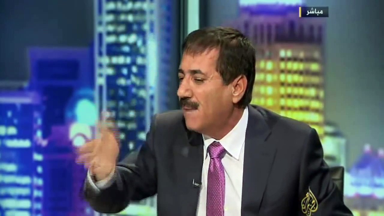 الاتجاه المعاكس 17-6-2014 مقطع ضرب الرافضي أبو فراس الحمداني