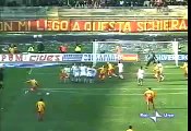 Gol de Chevantón en el Lecce-Milan