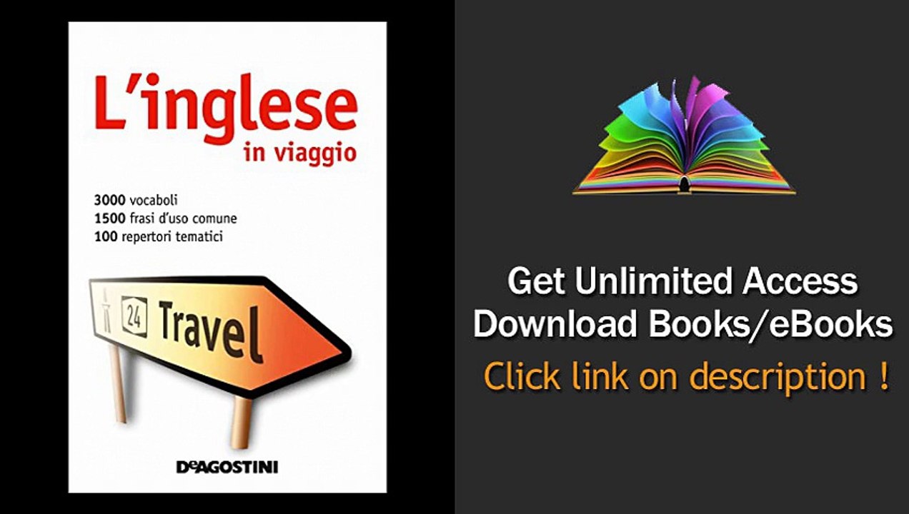 Download L'inglese in viaggio Dizionario multilingue (I dizionari del viaggiatore) P