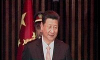 Chinese president welcome with national anthem in Parliament