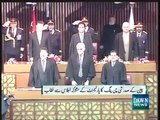 Chinese president welcome with national anthem in Parliament