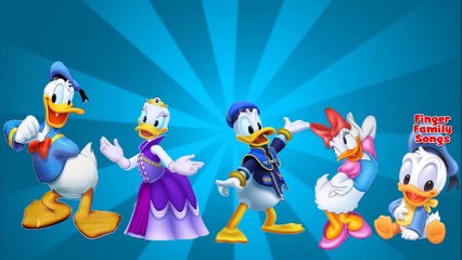 Donald Duck Finger Family Rhymes | Donald Duck Finger Family Songs