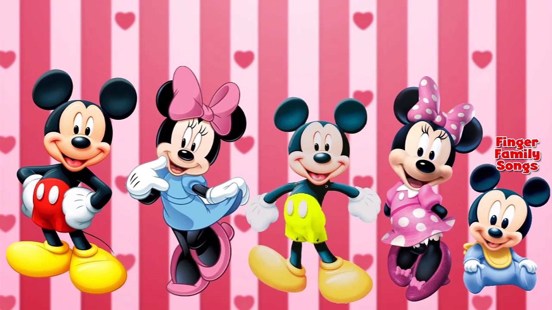 Mickey Mouse Cartoon Finger Family Rhymes | Mickey Mouse Clubhouse Finger  Family Song - video Dailymotion