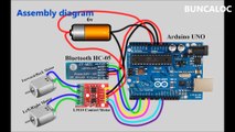 How to make a remote control Car by Arduino and smartphone via bluetooth
