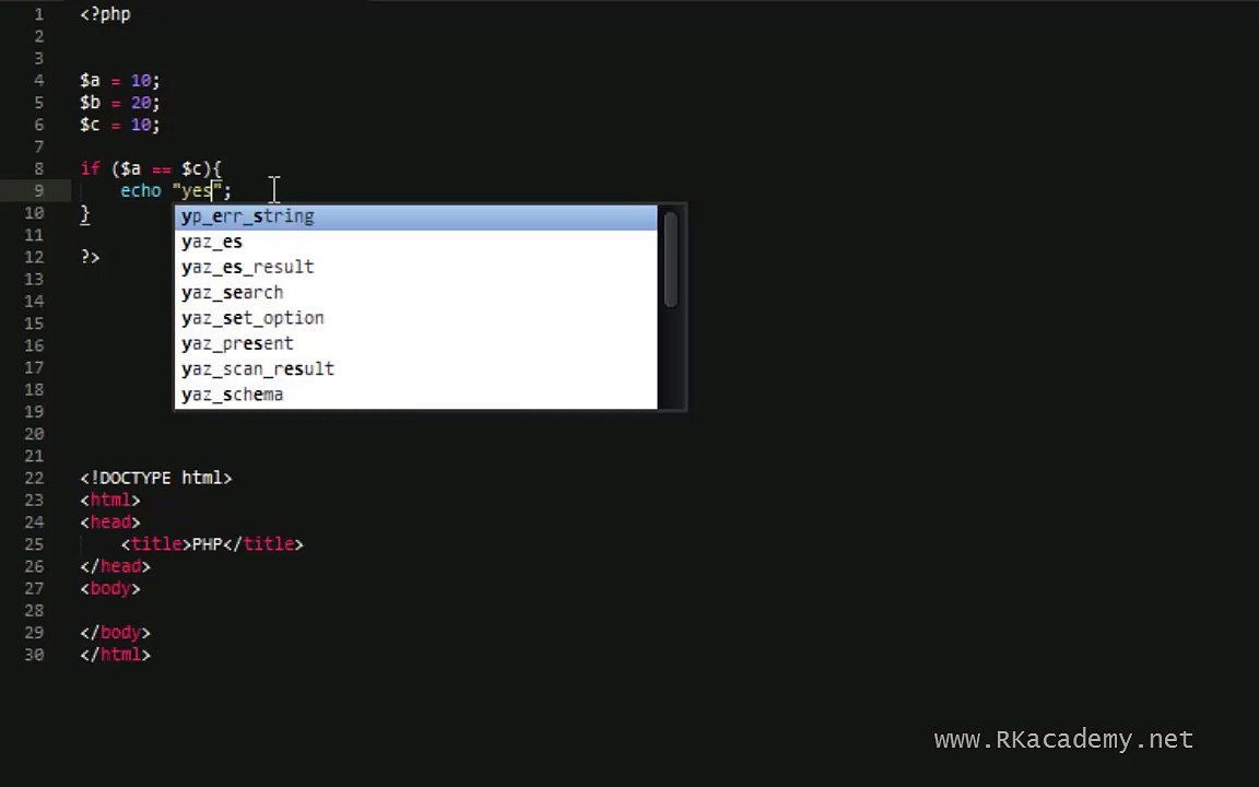 Php if else statement understanding in urdu hindi