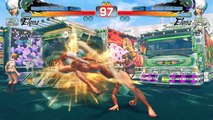 Ultra Street Fighter 4 Omega mode mods sexy new Elena Bikini Slingshot costumes HD 60fps gameplay 3