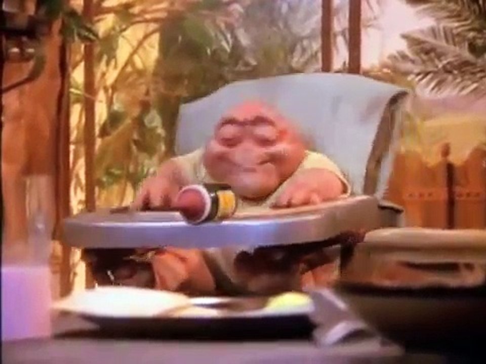 Dinosaurs: Baby Sinclair Has Too Much Sugar