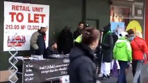 Muslim threatens man filming street preaching Islam in England with death.mp4