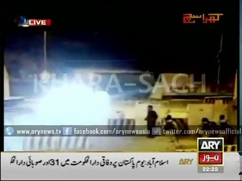 Watch exclusive footage of Nine Zero raid only in Khara Sach Khawarij Altaf Hussain Liar