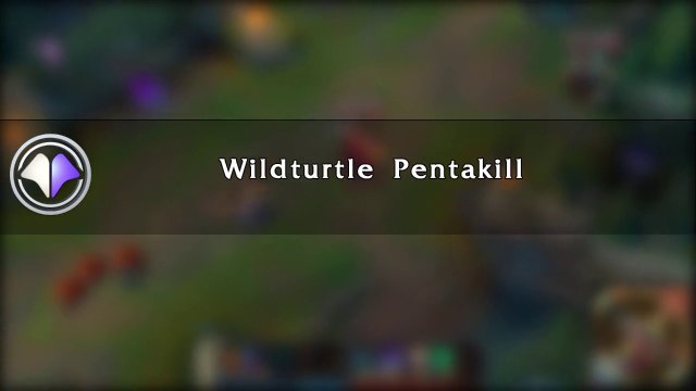 Move du jour #65 Wildturtle Pentakill - League of Legends