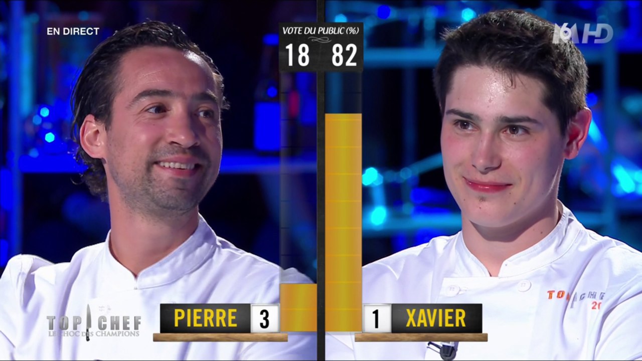 Xavier remporte le vote des téléspectateurs !