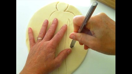 Sculture bonhomme pate à sel