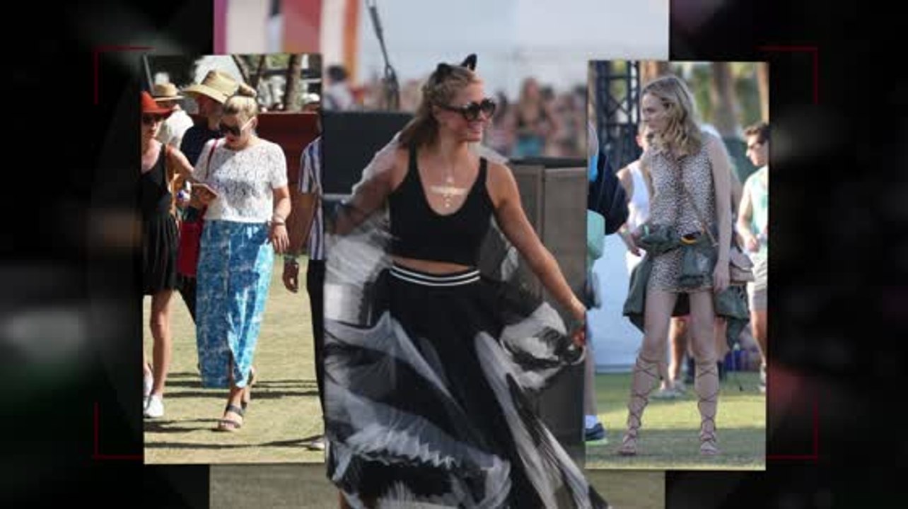 Celebridades se ven a la moda y despreocupadas en el 2º fin de semana de Coachella
