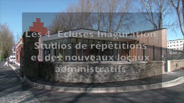 Inauguration des studios de répétition des 4 Ecluses le 17 avril 2015