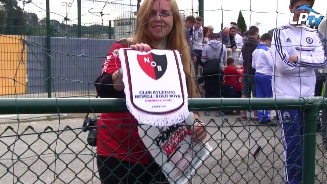 Marcia, de Rosario, rencontre Marcelo Bielsa !