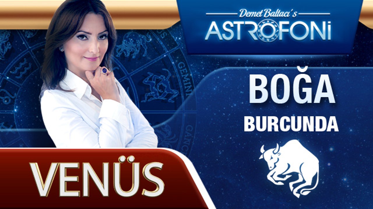 Venüs Boğa Burcunda