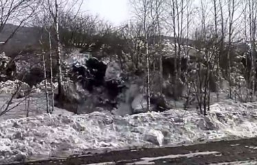 Dağlar Su Gibi Aktı! Rusya'da Felaket Gibi Olay