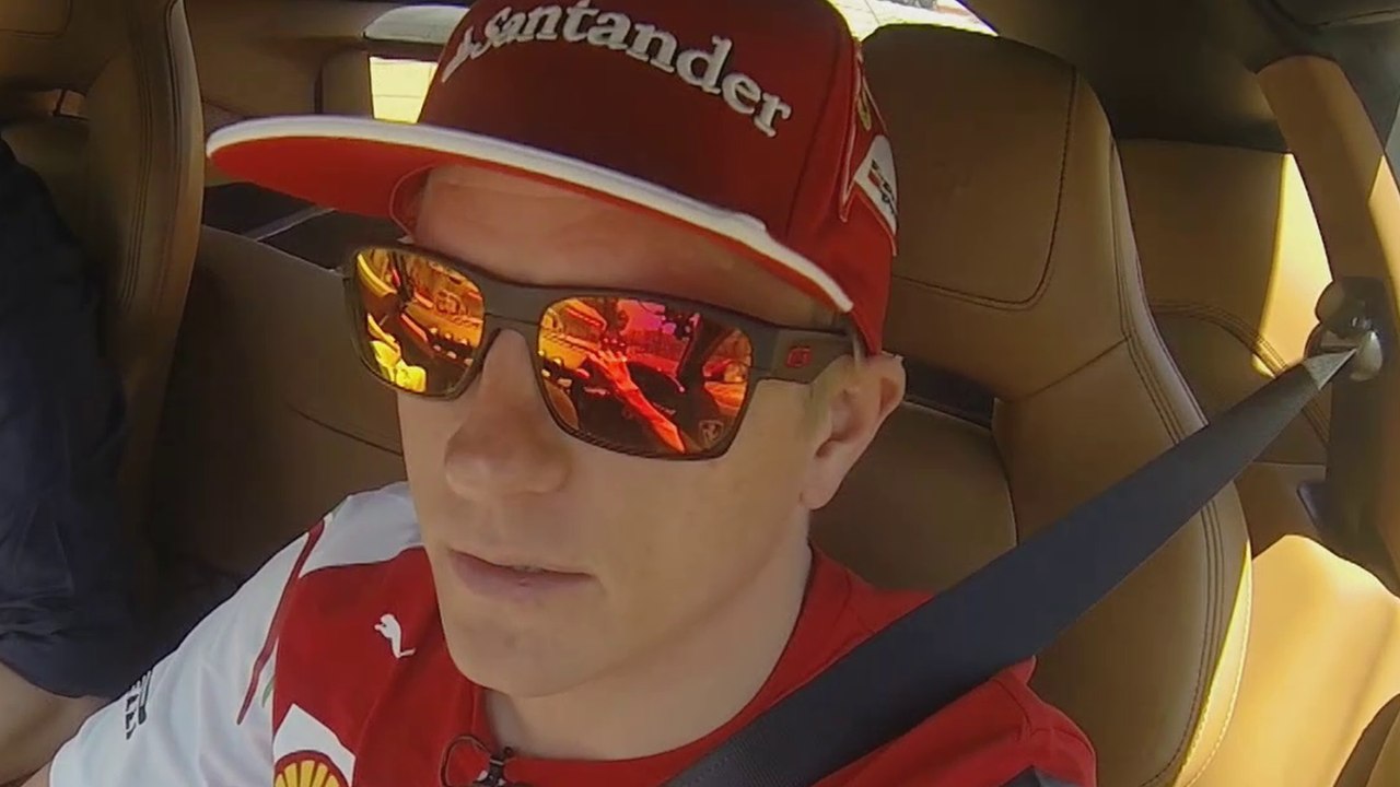 Räikkönen surprisingly talkative
