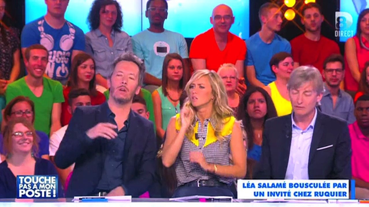 Gilles Verdez recadré par Cyril Hanouna