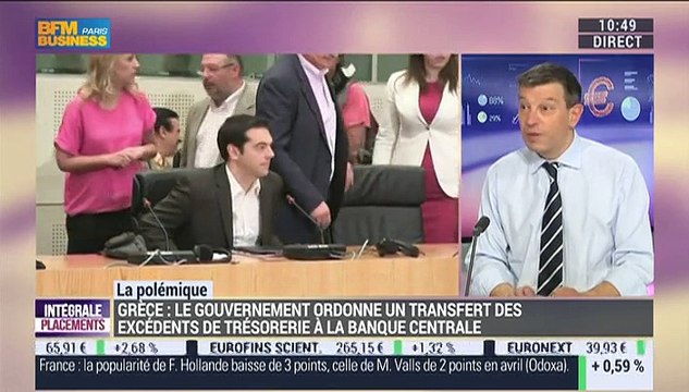 Nicolas Doze: Grèce: les excédents de trésorerie du secteur public iront à la banque centrale - 21/04