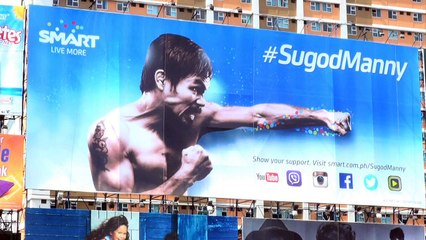 Fight fever grows in Manila ahead of Pacquiao-Mayweather