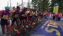 Victoire de Lelisa Desisa et  Carolina Rotich au Marathon de Boston 2015
