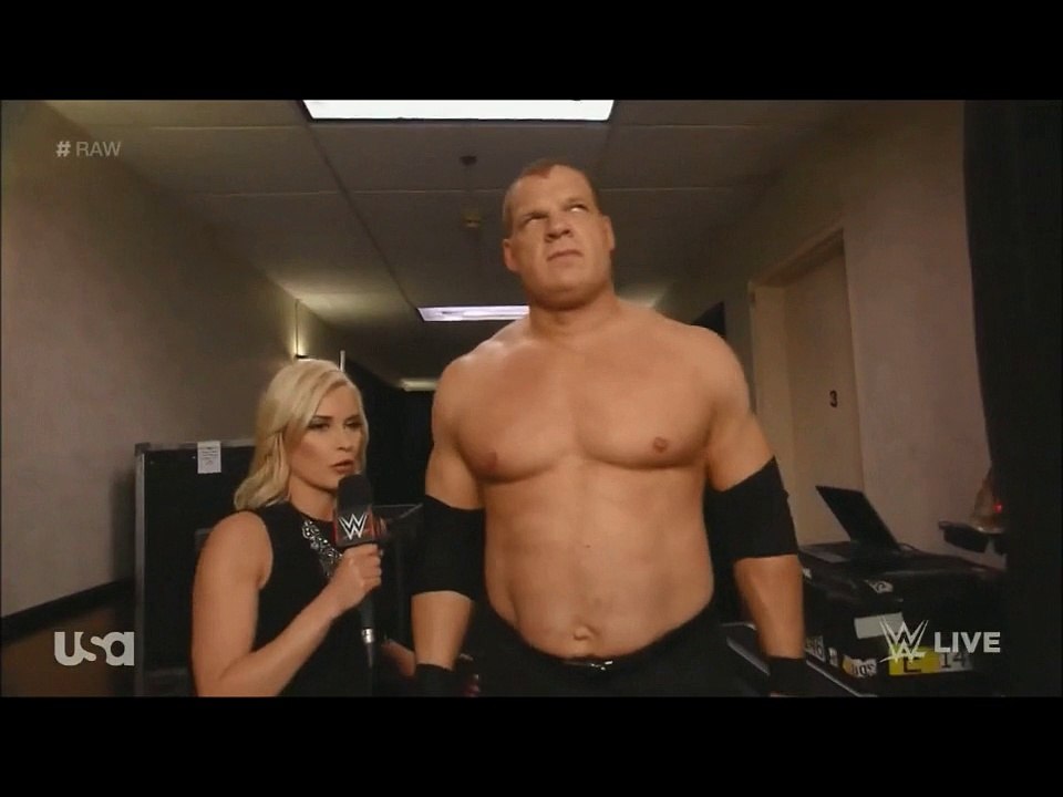 Renee Young interviews Kane (20-4-15)